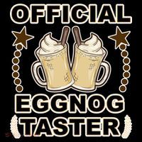 Official Eggnog Taster Youth Performance Sprint T-Shirt