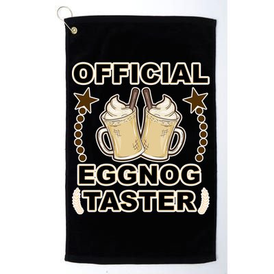 Official Eggnog Taster Golf Towel