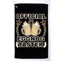 Official Eggnog Taster Golf Towel