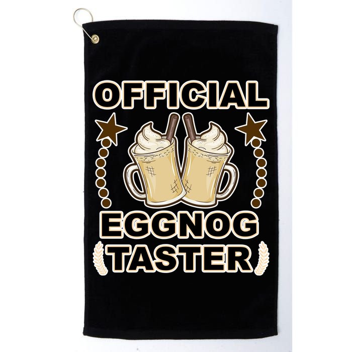 Official Eggnog Taster Golf Towel