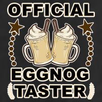 Official Eggnog Taster Golf Towel