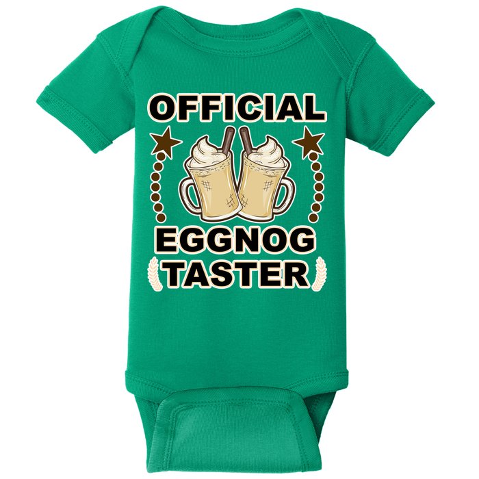 Official Eggnog Taster Baby Bodysuit