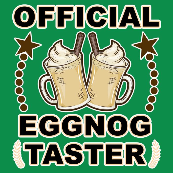 Official Eggnog Taster Baby Bodysuit