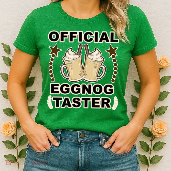 Official Eggnog Taster Womens T-Shirt