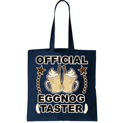 Official Eggnog Taster Tote Bag