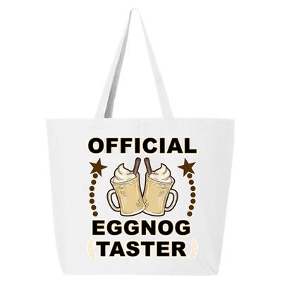 Official Eggnog Taster 25L Jumbo Tote