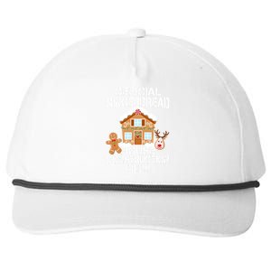 Official Gingerbread House Construction Crew Snapback Five-Panel Rope Hat