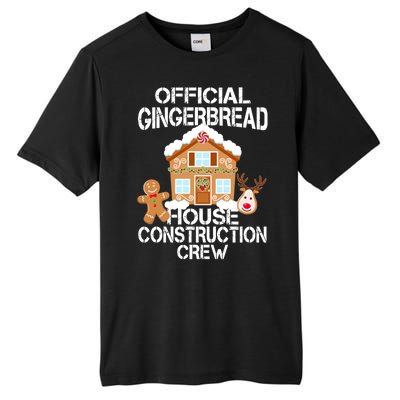 Official Gingerbread House Construction Crew Tall Fusion ChromaSoft Performance T-Shirt