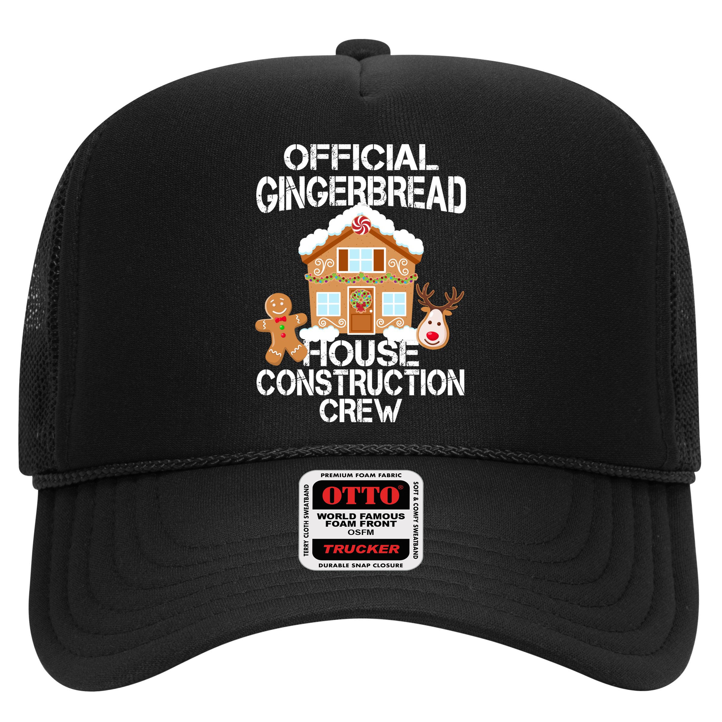 Official Gingerbread House Construction Crew Hat