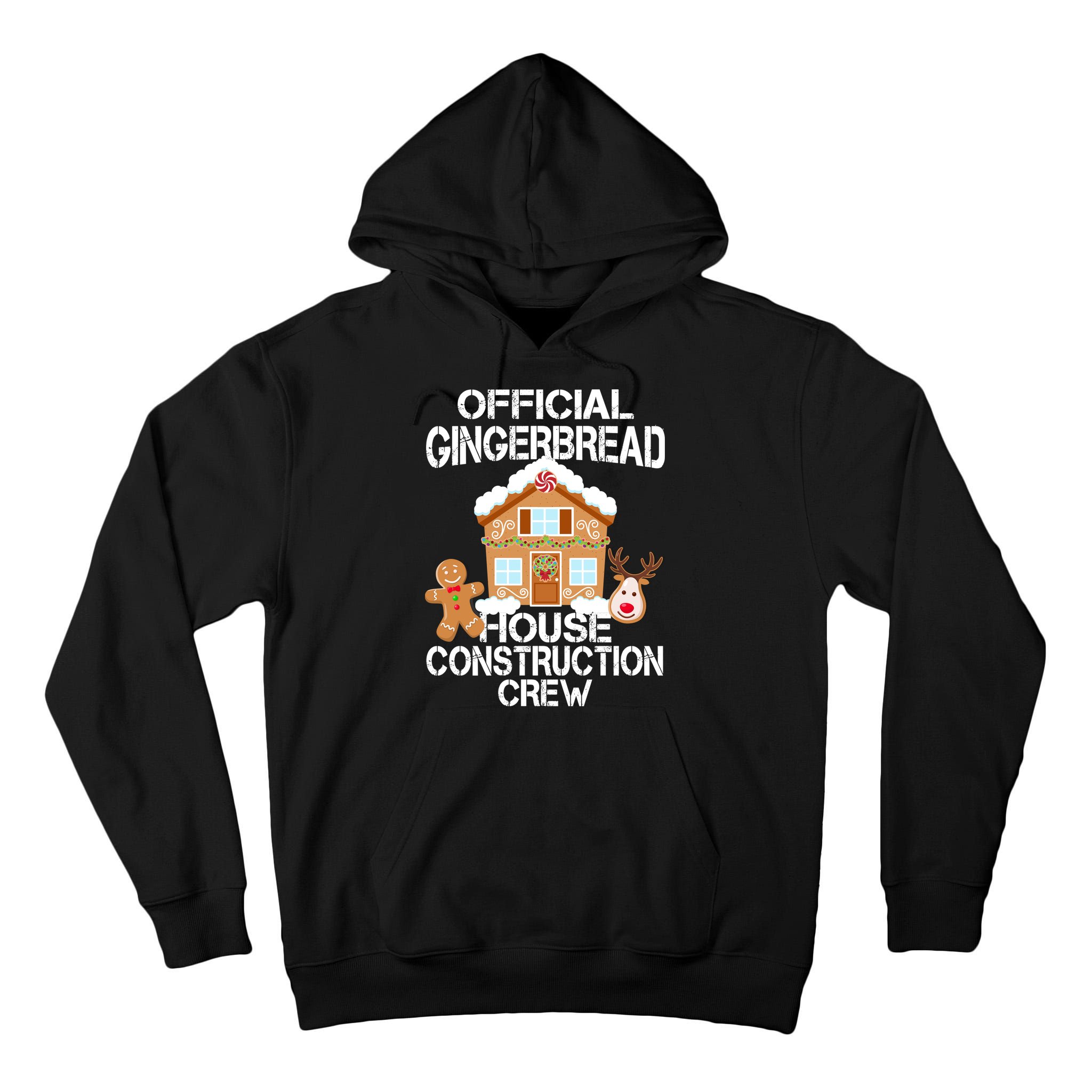 Official Gingerbread House Construction Crew Tall Hoodie