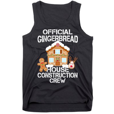 Official Gingerbread House Construction Crew Tank Top
