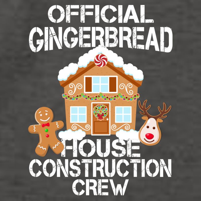 Official Gingerbread House Construction Crew Vector Backpack