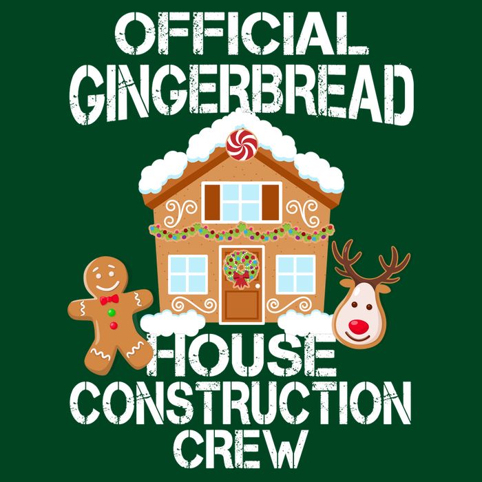 Official Gingerbread House Construction Crew Cooling Performance Crew T-Shirt