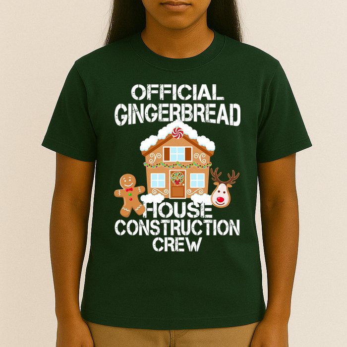 Official Gingerbread House Construction Crew T-Shirt