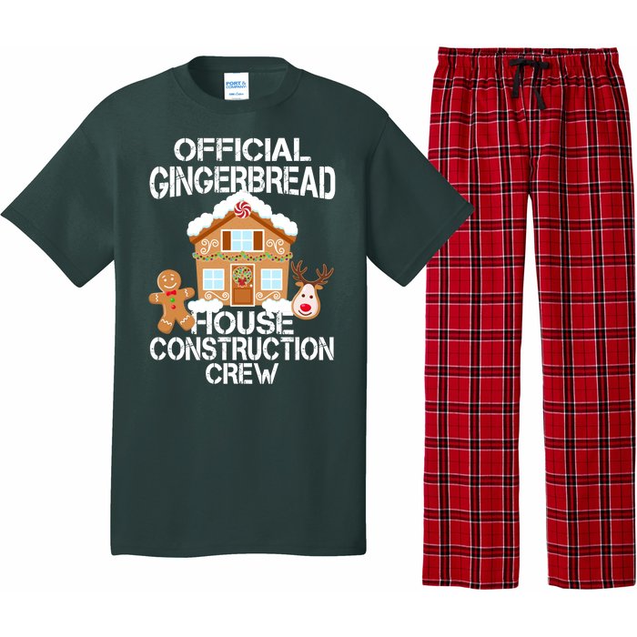 Official Gingerbread House Construction Crew Pajama Set