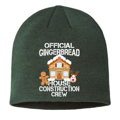 Official Gingerbread House Construction Crew Sustainable Beanie