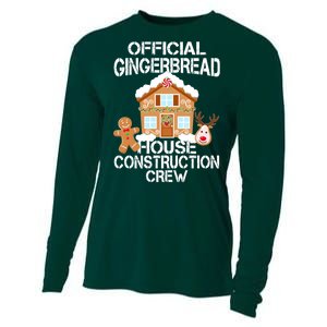 Official Gingerbread House Construction Crew Cooling Performance Long Sleeve Crew