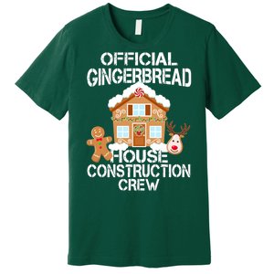 Official Gingerbread House Construction Crew Premium T-Shirt