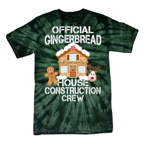 Official Gingerbread House Construction Crew Tie-Dye T-Shirt