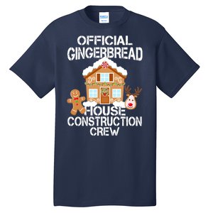 Official Gingerbread House Construction Crew Tall T-Shirt