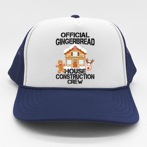 Official Gingerbread House Construction Crew Trucker Hat