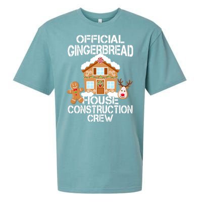 Official Gingerbread House Construction Crew Sueded Cloud Jersey T-Shirt