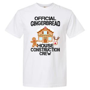 Official Gingerbread House Construction Crew Garment-Dyed Heavyweight T-Shirt