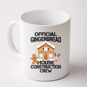 Official Gingerbread House Construction Crew Coffee Mug