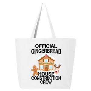 Official Gingerbread House Construction Crew 25L Jumbo Tote