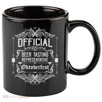 Official Oktoberfest Beer Tasting Representative 11oz C Handle Ceramic Mug