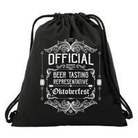 Official Oktoberfest Beer Tasting Representative Drawstring Bag