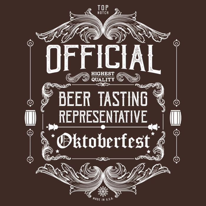 Official Oktoberfest Beer Tasting Representative Apron