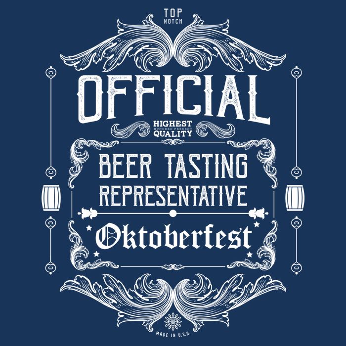 Official Oktoberfest Beer Tasting Representative Infant Baby Jersey Bodysuit
