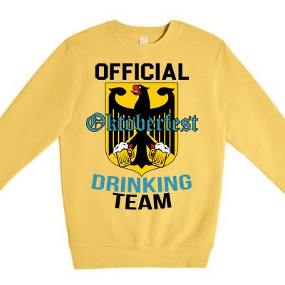 Official Oktoberfest Drinking Team Premium Crewneck Sweatshirt