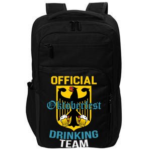 Official Oktoberfest Drinking Team Impact Tech Backpack