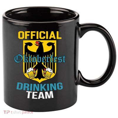 Official Oktoberfest Drinking Team 11oz C Handle Ceramic Mug