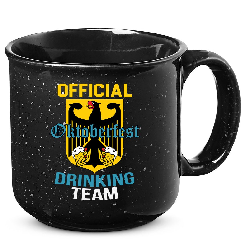 Official Oktoberfest Drinking Team 15oz Campfire Ceramic Mug