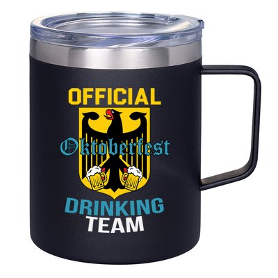 Official Oktoberfest Drinking Team 12oz Stainless Steel Coffee Mug