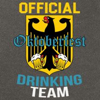 Official Oktoberfest Drinking Team Cotton Canvas Backpack