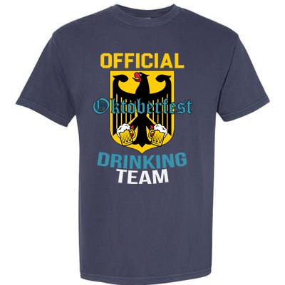 Official Oktoberfest Drinking Team Garment-Dyed Heavyweight T-Shirt