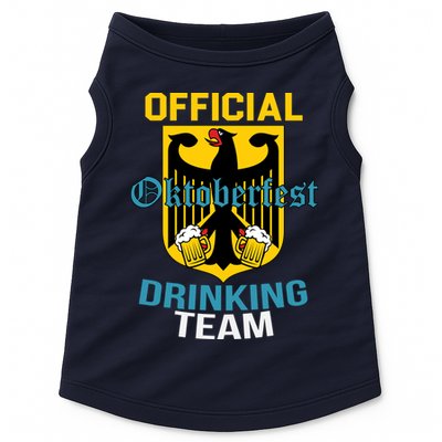 Official Oktoberfest Drinking Team Doggie Tank