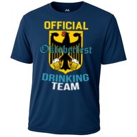 Official Oktoberfest Drinking Team Cooling Performance Crew T-Shirt