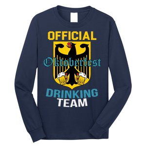 Official Oktoberfest Drinking Team Long Sleeve Shirt