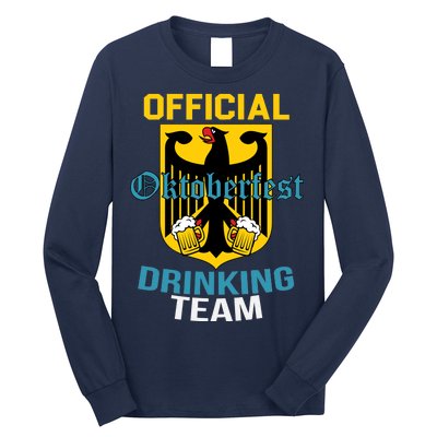 Official Oktoberfest Drinking Team Long Sleeve Shirt