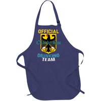 Official Oktoberfest Drinking Team Full-Length Apron With Pockets