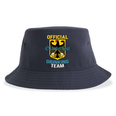 Official Oktoberfest Drinking Team Sustainable Bucket Hat