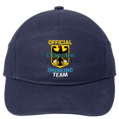 Official Oktoberfest Drinking Team 7-Panel Snapback Hat