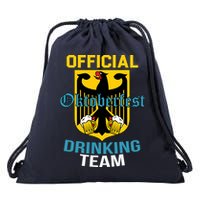 Official Oktoberfest Drinking Team Drawstring Bag
