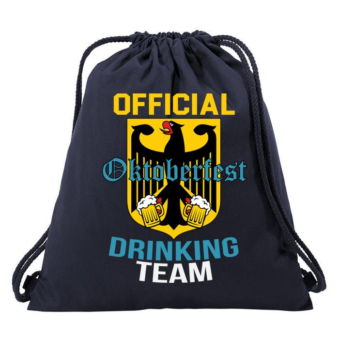 Official Oktoberfest Drinking Team Drawstring Bag
