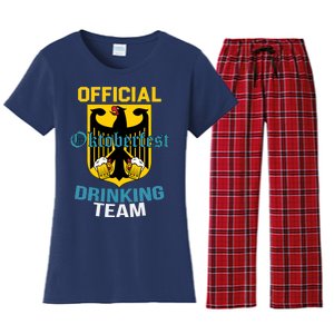 Official Oktoberfest Drinking Team Women's Flannel Pajama Set